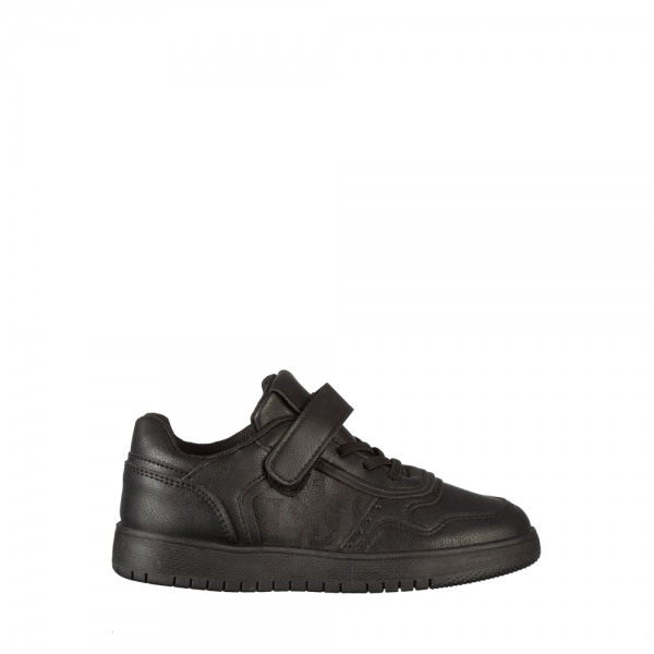 Детски спортни обувки черни от еко кожа  Rizza, 2 - Kalapod.bg